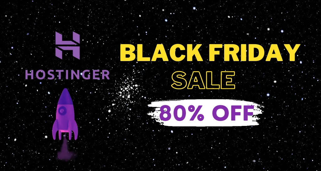 Hostinger Black Friday Sale 2025