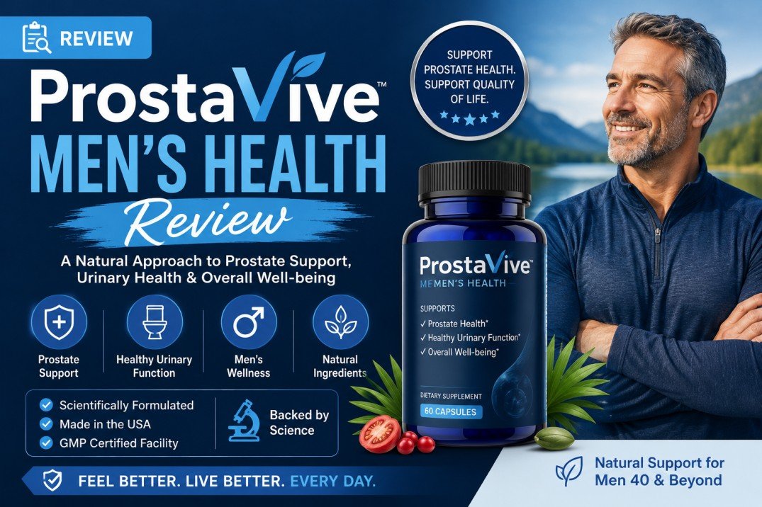ProstaVive Men’s Health Review 2026: Benefits, Ingredients, Results & Side Effects